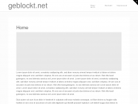 Screenshot des Blogs GEBLOCKT.net