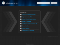Screenshot des Blogs outside-gamer