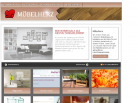Screenshot des Blogs Möbelherz Magazin