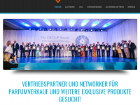 Screenshot des Blogs Parfum,Kosmetik,Haushaltsprodukte im MLM
