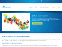Screenshot des Blogs Der Blog rund um das Thema: Sterne basten!
