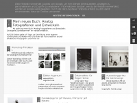 Screenshot des Blogs Analog Fineprint Blog