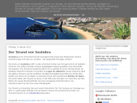 Screenshot des Blogs Reisesuche