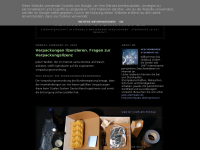 Screenshot des Blogs Persönliche Geschenke. Außergewöhnliche Geschenkideen