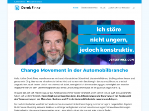 Screenshot des Blogs Automotive Business Talk