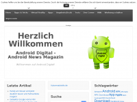 Screenshot des Blogs Android Digital