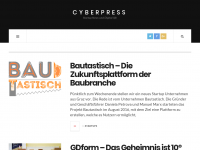 Screenshot des Blogs Cyberpress.at | Tech News