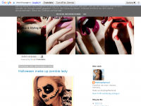 Screenshot des Blogs makeupbymasi makeup & styling