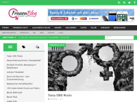Screenshot des Blogs FrauenBlog – Für Macherinnen und Macher