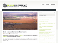 Screenshot des Blogs permaculture.at