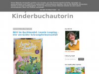 Screenshot des Blogs Cally Stronk Kinderbuchautorin