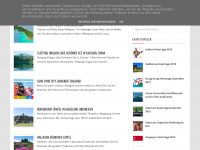 Screenshot des Blogs Weltreise