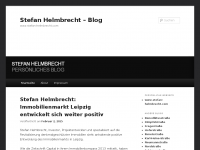 Screenshot des Blogs Stefan Helmbrecht