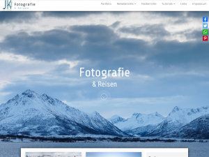 Screenshot des Blogs Objektiv gesehen – Das Fotoblog