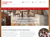 Screenshot des Blogs Holzdielen.org