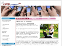 Screenshot des Blogs UMTS-Onlinetarife.de