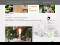Screenshot des Blogs Mit Tupfen in Pastell