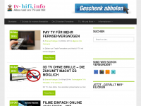 Screenshot des Blogs TV&Hifi