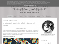 Screenshot des Blogs Frühstück bei Emma