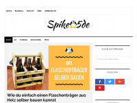 Screenshot des Blogs Spike05de – Wer suchet der findet