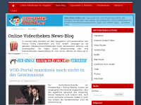 Screenshot des Blogs Online Videotheken Blog