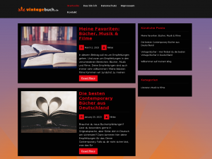 Screenshot des Blogs Erlebnisreisen