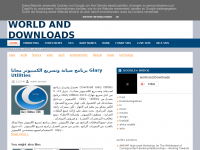 Screenshot des Blogs world and Downloads