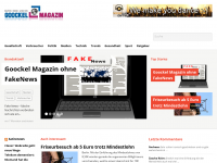 Screenshot des Blogs Goockel Magazin