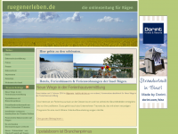 Screenshot des Blogs ruegenerleben.de – die onlinezeitung für rügen
