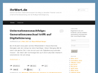 Screenshot des Blogs AOPR