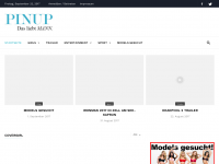 Screenshot des Blogs Pinup – Das Männermagazin