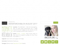 Screenshot des Blogs Netti Nordlicht