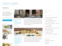 Screenshot des Blogs essen & l(i)eben