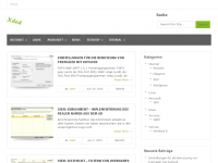 Screenshot des Blogs Xdeds Informationen