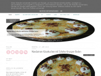 Screenshot des Blogs Gâteaux dans des tasses