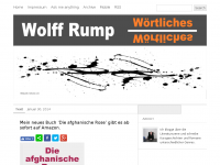 Screenshot des Blogs Wolff Rump (tumblr)