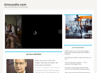 Screenshot des Blogs kinoundtv.com