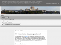 Screenshot des Blogs Tauroggen