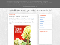 Screenshot des Blogs SEEPFERDS GARTEN