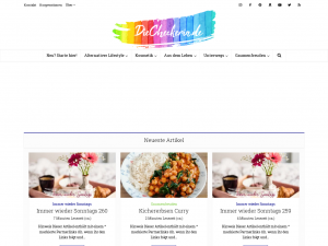 Screenshot des Blogs Die Checkerin