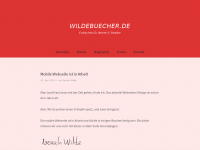 Screenshot des Blogs Norah Wilde’s Schriftstellerblog