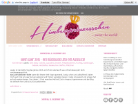 Screenshot des Blogs Himbeerprinzesschen