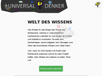 Screenshot des Blogs Kreative Gedanken & Forschung