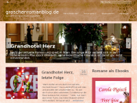 Screenshot des Blogs Herzschmerz als Fortsetzungsroman