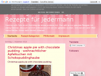 Screenshot des Blogs Cooking with Cats – gesunde Rezepte für Jedermann