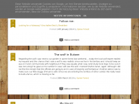 Screenshot des Blogs spree forest
