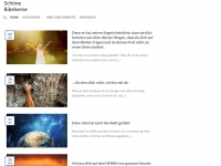 Screenshot des Blogs Schöne Bibelverse