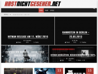 Screenshot des Blogs HastNichtGesehen