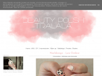 Screenshot des Blogs Beauty-Polish-Tralala