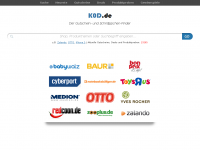 Screenshot des Blogs K0D.de – Gutschein- und Schnäppchen-Suchmaschine